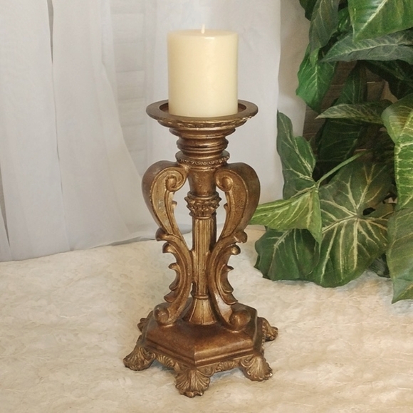 ⚜️ Antiqued Resin Candle Stick - Picture 12 of 12